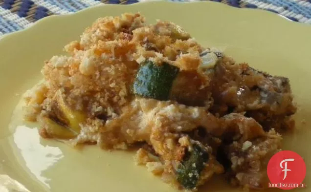 Caçarola De Abobrinha E Abóbora Amarela