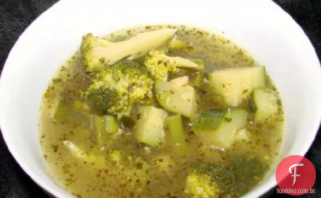 Sopa De Vegetais Verdes