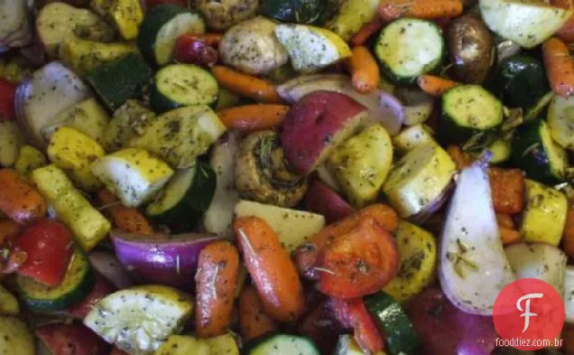 Legumes Assados No Forno