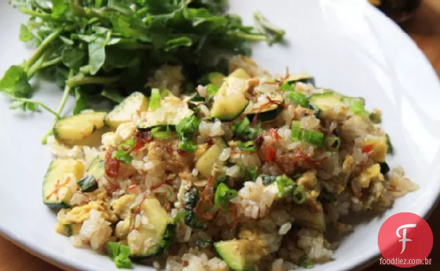 Arroz frito com molho XO