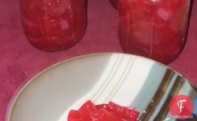 Anéis De Maçã Simulados Picantes