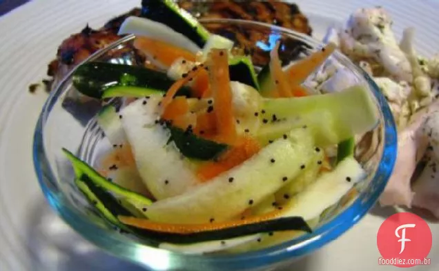 Salada Cenoura-Zuke