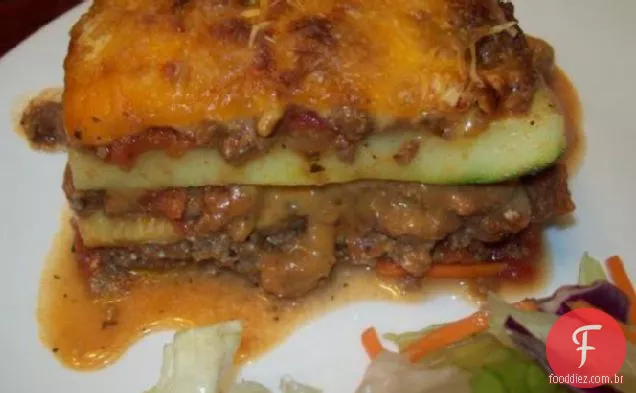 Big Meanie's Meat & Zucchini Lasagna