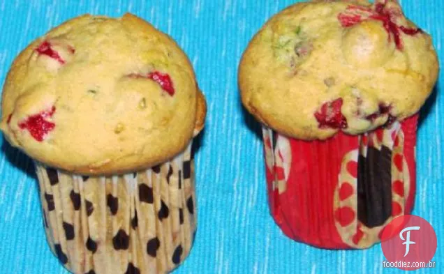 Muffins De Cranberry-Abobrinha