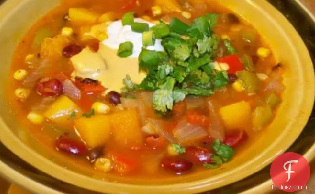 Guisado De Abóbora Mexicano Temperado