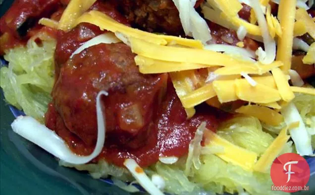 Abóbora De Verão E Sauté De Feijão Branco
