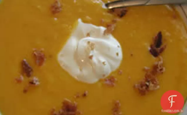 Sopa Cremosa De Abóbora
