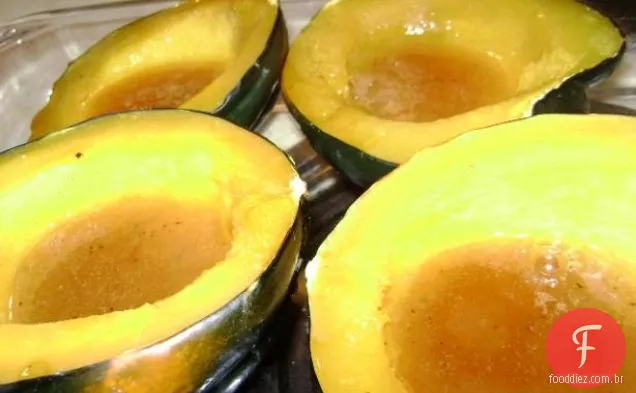 Abóbora Com Bolota De Vidro Laranja