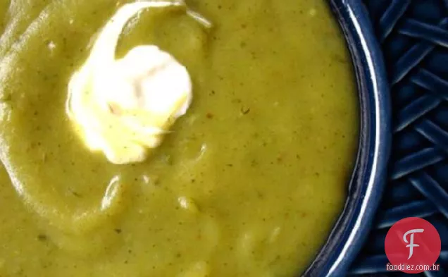 Sopa De Abobrinha Com Curry