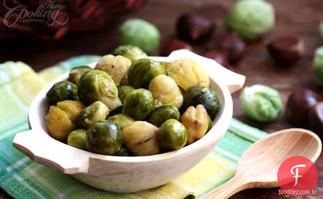 Couve De Bruxelas Com Castanhas
