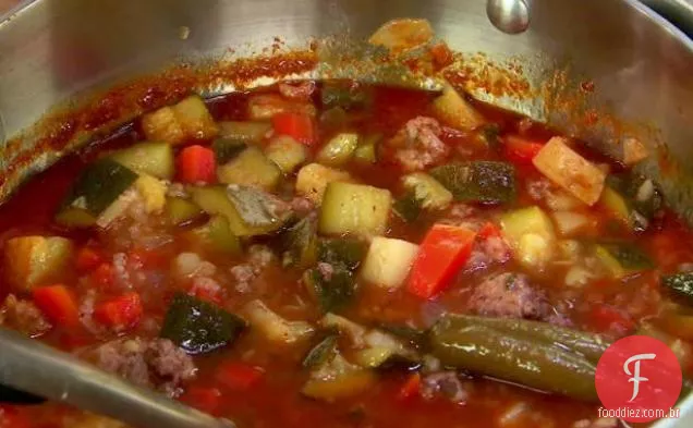 Sopa Mexicana De Almôndega
