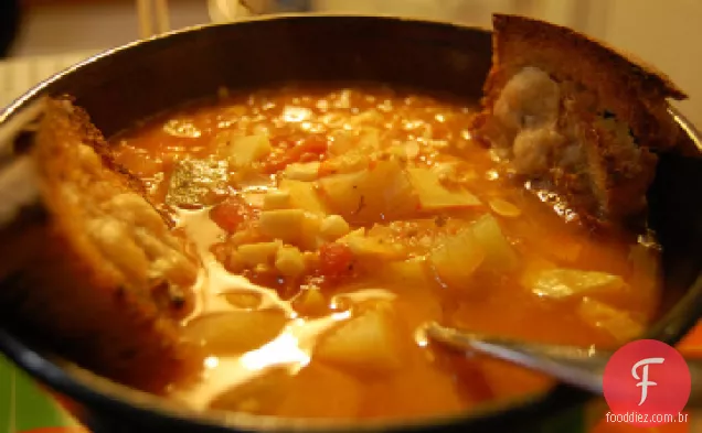 Sopa De Batata-Abobrinha