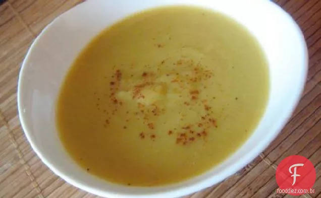 Gingered Acorn Squash Soup