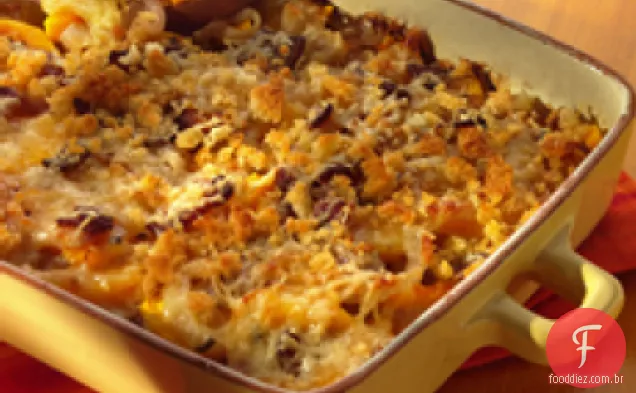 Gratinado Indiano Da Abóbora De Inverno