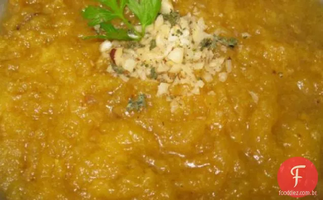 Sopa De Abóbora Assada