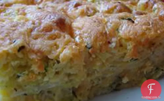 Caçarola De Pão De Milho De Abobrinha