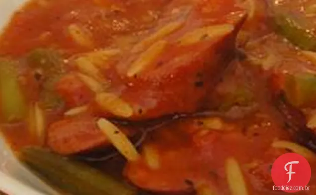 Tim's salsicha guisado