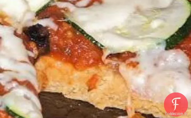 Pizza De Batata Doce Mediterrânea