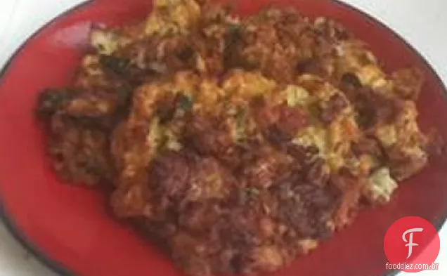 Bolinhos de abobrinha e amêijoa