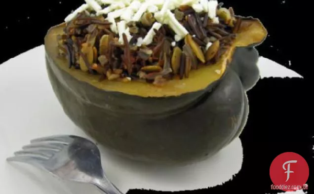 Abóbora De Bolota Recheada Italiana-Pote De Barro