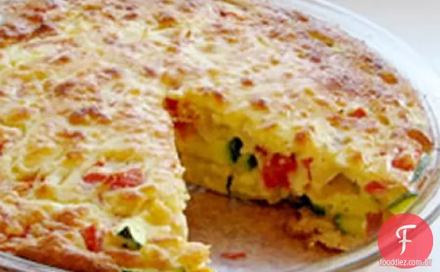 Torta De Tomate Abobrinha