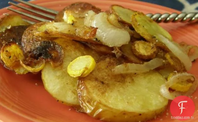 Torta de pastor com abobrinha