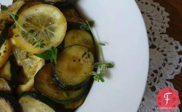 Batatas fritas e abóbora
