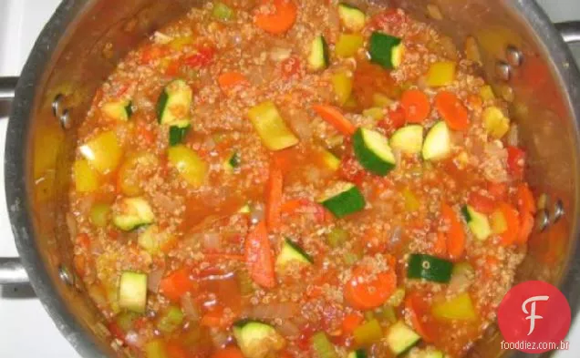 Guisado Peruano Da Quinoa...(Vegano / Vegetariano)