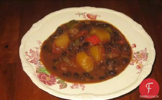 Feijão Preto Butternut Squash Chili