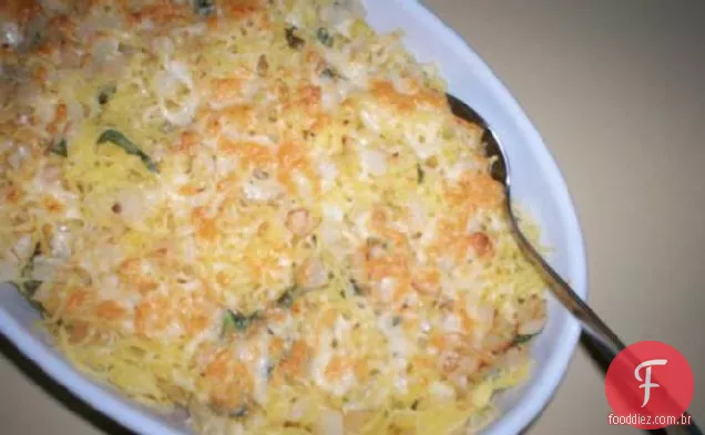O Spaghetti Squash do Corretor de imóveis Au Gratin