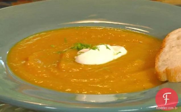 Curry Butternut Squash Soup