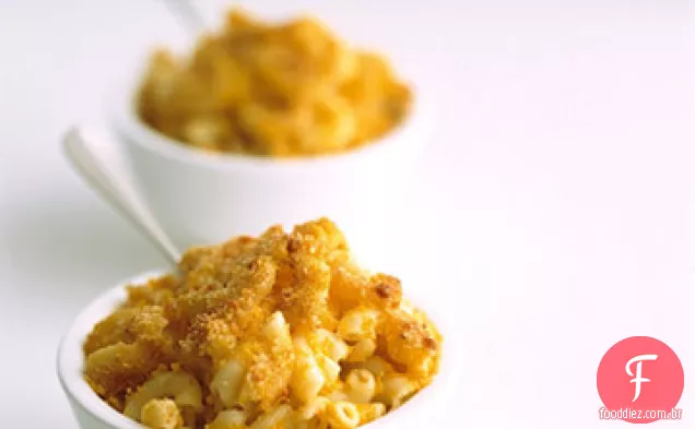 Macarrão saudável e queijo
