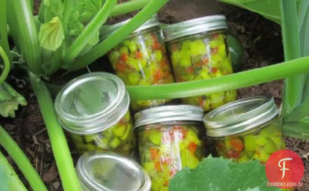 Abobrinha Relish Doce e Picante
