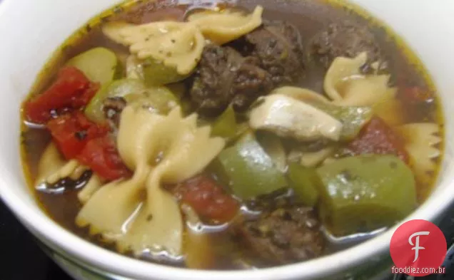 Macarrão com abóbora e tomate de Inverno