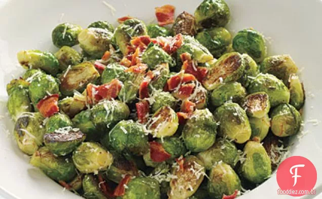 Couves de Bruxelas com Pancetta