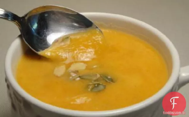 Sopa De Abóbora Maçã