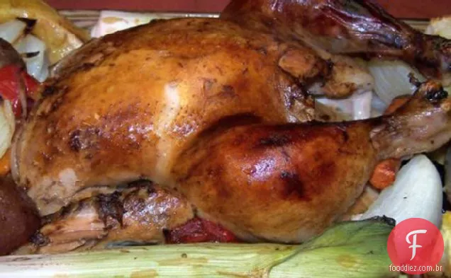 Frango Assado Com Legumes
