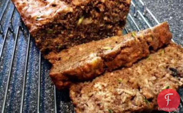 Pão De Aveia De Banana De Abobrinha (Baixo (Er) Carb)