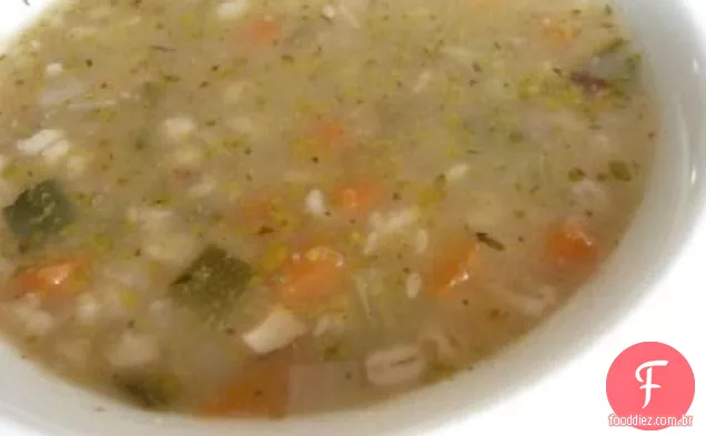 Arroz Integral E Sopa De Legumes