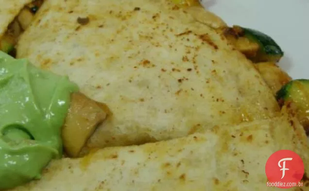 Quesadillas Vegetais Picantes