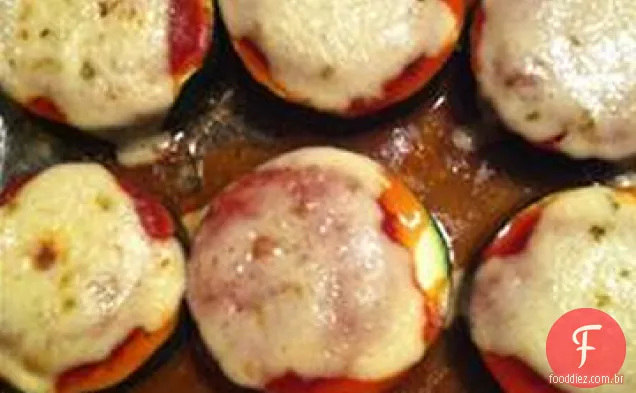 Pizza De Abobrinha Grelhada