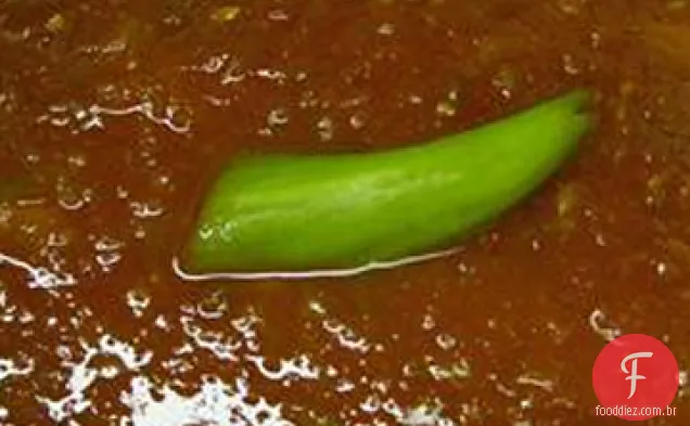 Sopa De Abobrinha De Tomate Fresco