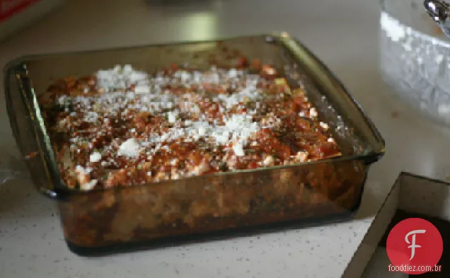 Lasanha Herbed Tofu Com Abobrinha