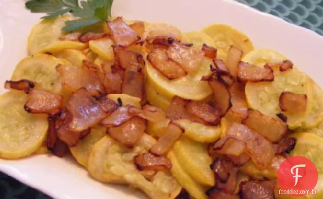 Abóbora Salteada Com Cebola