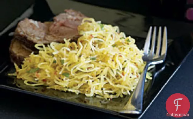 Spaghetti Squash com especiarias marroquinas