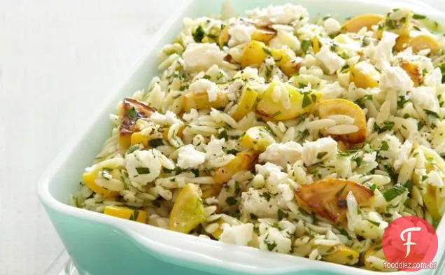 Abóbora Cunhada-Salada Orzo