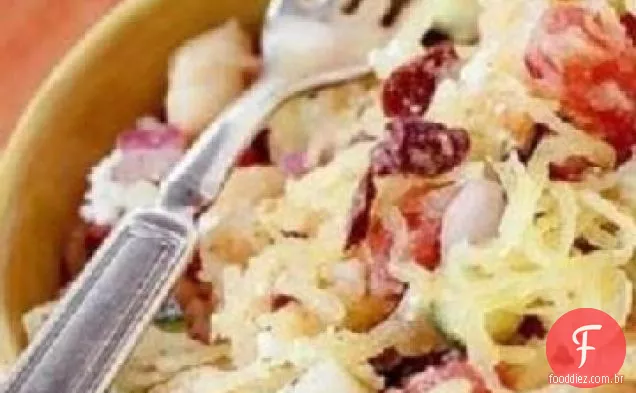 Frango e espaguete Squash