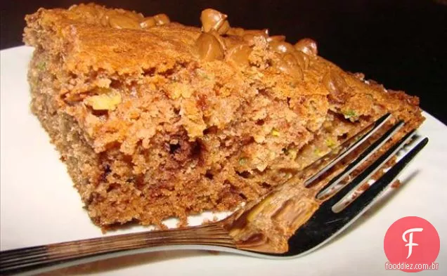 Bolo de abobrinha de Chocolate da bisavó
