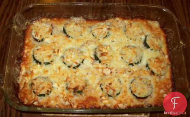 Caçarola De Abobrinha De Queijo