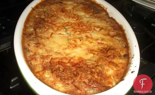 Mistura de tomate e vegetais (Pisto Manchego)
